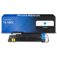 Huismerk Kyocera TK-580C Toner Cyaan