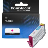 Huismerk HP 920XL (CD973AE) Inktcartridge Magenta Hoge capaciteit