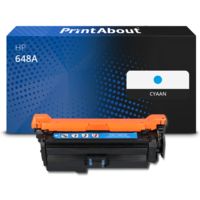 Huismerk HP 648A (CE261A) Toner Cyaan