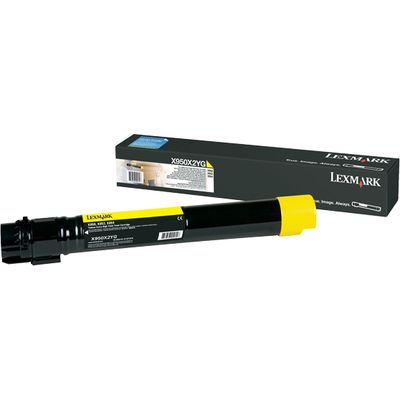 Lexmark X950X2YG Toner Geel Extra hoge capaciteit