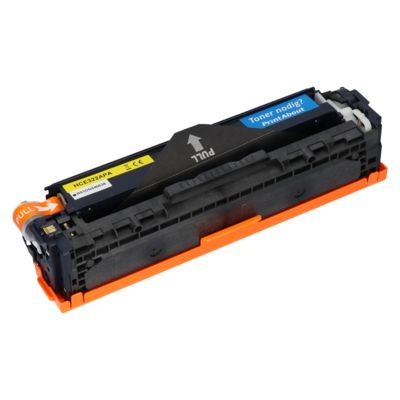 Huismerk HP 128A (CE322A) Toner Geel