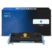 Huismerk Canon 707 C Toner Cyaan