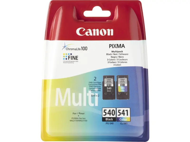Canon PG-540 / CL-541 Zwart & Kleur Inktcartridges | NL