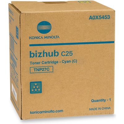 Konica Minolta TNP-27C Toner Cyaan