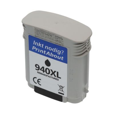 Huismerk HP 940XL (C4906AE) Inktcartridge Zwart Hoge capaciteit