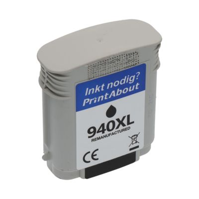 Huismerk HP 940XL (C4906AE) Inktcartridge Zwart Hoge capaciteit