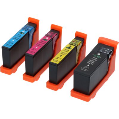 Huismerk Lexmark 100XL (14N1068E) Inktcartridge 4-kleuren Multipack Hoge capaciteit