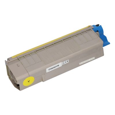 Huismerk OKI 43872305 Toner Geel
