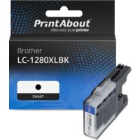 Huismerk Brother LC-1280XLBK Inktcartridge Zwart Hoge capaciteit