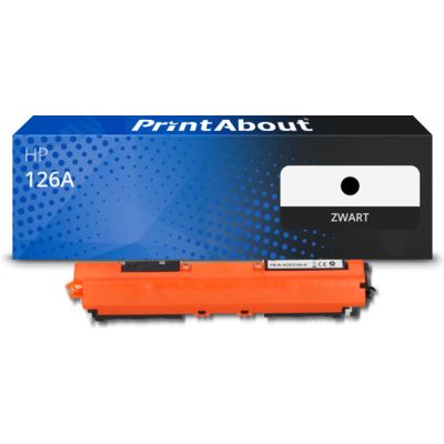 Huismerk HP 126A (CE310A) Toner Zwart