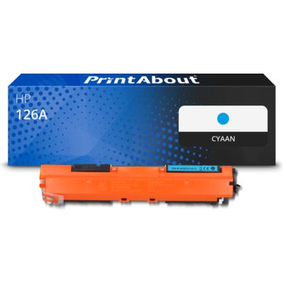 Huismerk HP 126A (CE311A) Toner Cyaan