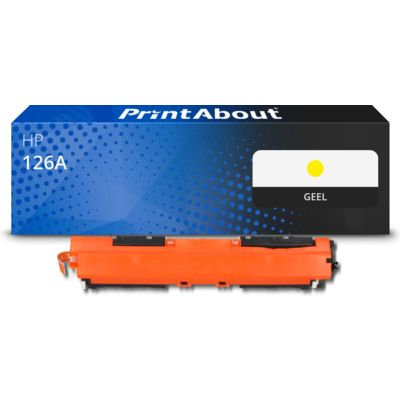 Huismerk HP 126A (CE312A) Toner Geel