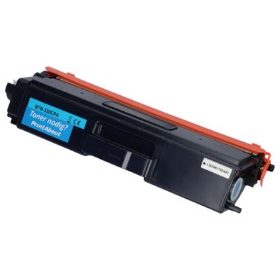 Huismerk Brother TN-325C Toner Cyaan Hoge capaciteit