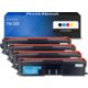 Huismerk Brother TN-325 Toner 4-kleuren Multipack Hoge capaciteit