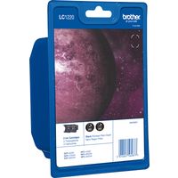 Brother LC-1220BKBP2 Inktcartridge 2x Zwart - Multipack