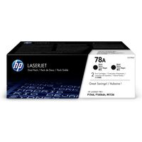 HP 78A (CE278AD) Toner 2x Zwart - Multipack