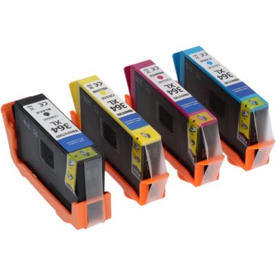 Huismerk HP 364XL (N9J74AE) Inktcartridge 4-kleuren Multipack Hoge capaciteit