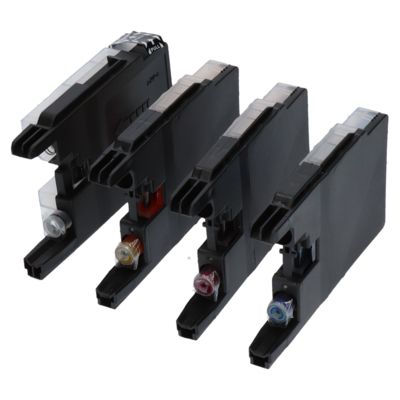 PrintAbout Huismerk vervangt Brother LC-1240VALBP Inktcartridge 4-kleuren Multipack