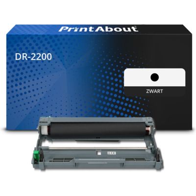 PrintAbout Huismerk vervangt Brother DR-2200 Drum Zwart
