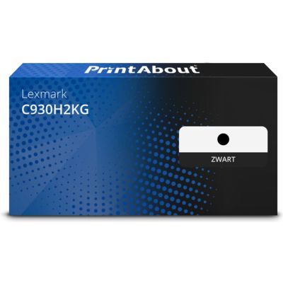 Huismerk Lexmark C930H2KG Toner Zwart Hoge capaciteit