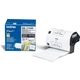 Brother DK-11240 Etiket Zwart op wit (51 mm x 102 mm)