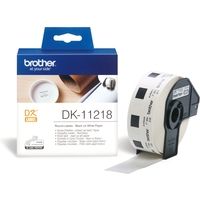 Brother DK-11218 Etiket Zwart op wit (24 mm)