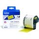 Brother DK-44605 Etiket Zwart op geel (62 mm)