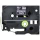 Brother STe-161 Tape Zwart op transparant (36 mm)