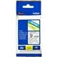 Brother TZe-121 Tape Zwart op transparant (9 mm)