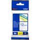 Brother TZe-233 Tape Blauw op wit (12 mm)