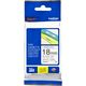 Brother TZe-241 Tape Zwart op wit (18 mm)