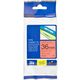 Brother TZe-461 Tape Zwart op rood (36 mm)