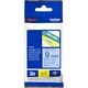 Brother TZe-521 Tape Zwart op blauw (9 mm)