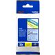 Brother TZe-551 Tape Zwart op blauw (24 mm)