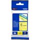 Brother TZe-611 Tape Zwart op geel (6 mm)
