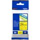 Brother TZe-651 Tape Zwart op geel (24 mm)