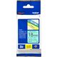 Brother TZe-741 Tape Zwart op groen (18 mm)