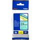 Brother TZe-751 Tape Zwart op groen (24 mm)