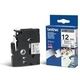 Brother TZe-N231 Tape Zwart op wit (12 mm)