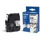 Brother TZe-N251 Tape Zwart op wit (24 mm)