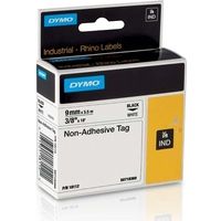 Dymo 18112 (S0718360) Tape Zwart op wit (9 mm)