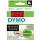 Dymo 53717 (S0720970) Tape Zwart op rood (24 mm)