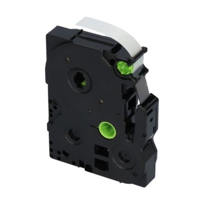 PrintAbout Huismerk vervangt Brother TZe-131 Tape Zwart op transparant (12 mm)