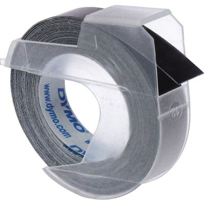 Dymo S0898130 Tape Wit op zwart (9 mm)