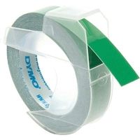 Dymo S0898160 Tape Wit op groen (9 mm)