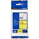 Brother TZe-FX641 Tape Zwart op geel (18 mm)