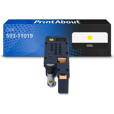 Huismerk Dell 593-11019 (25MRX) Toner Geel