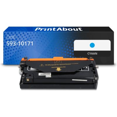 Huismerk Dell 593-10171 (PF029) Toner Cyaan