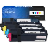 Huismerk Xerox 106R01334 Toner 4-kleuren Multipack