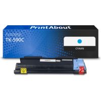 Huismerk Kyocera TK-590C Toner Cyaan
